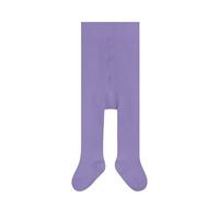 FALKE Family B Ti Cotone Sostenibile Tinta Unita, Collant Unisex - Bimbi 0-24, Viola Light Lilac 6819, 62-68