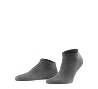 FALKE Family M Sn Cotone Sostenibile Bassi Tinta Unita, Calzini corti Uomo, Grigio Light Grey Melange 3390, 43-46