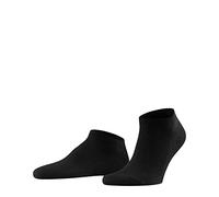 FALKE Family M Sn Cotone Sostenibile Bassi Tinta Unita, Calzini corti Uomo, Nero Black 3000, 43-46