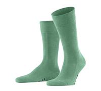 FALKE Family M So cotone sostenibile tinta unita 1 paio, Calzini Uomo, Turchese Ocean Green 7506, 43-46