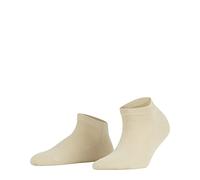 FALKE Family W Sn cotone sostenibile bassi tinta unita 1 paio, Calzini corti Donna, Beige Cream 4019, 35-38