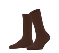 FALKE Family W So cotone sostenibile tinta unita 1 paio, Calzini Donna, Marrone Havana Club 5197, 39-42