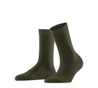 FALKE Family W So Cotone sostenibile Tinta Unita Calzini, Verde Artichoke 7436 Special Edition, 39-42 Donna