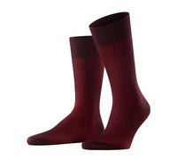 FALKE Fine Shadow M So cotone fantasia 1 paio, Calzini Uomo, Rosso Barolo 8596, 45-46