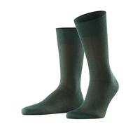 FALKE Fine Shadow M So cotone fantasia 1 paio, Calzini Uomo, Verde Hunter Green 7441, 45-46
