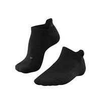 FALKE GO2 Invisible M In cotone filo funzionale antivesciche 1 paio, Calzini da golf Uomo, Nero Black 3000, 46-48