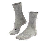 FALKE GO2 M So cotone filo funzionale antivesciche 1 paio, Calzini da golf Uomo, Grigio Light Grey 3400, 39-41