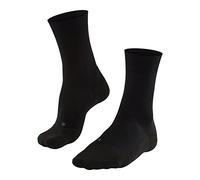 FALKE GO2 M So cotone filo funzionale antivesciche 1 paio, Calzini da golf Uomo, Nero Black 3000, 46-48