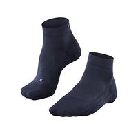 FALKE GO2 Short M Sso cotone filo funzionale antivesciche 1 paio, Calzini da golf Uomo, Blu Space Blue 6116, 42-43