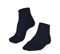 FALKE GO2 Short W Sso cotone filo funzionale antivesciche 1 paio, Calzini da golf Donna, Blu Space Blue 6116, 39-40