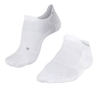 FALKE GO5 Invisible W In traspiranti antivesciche 1 paio, Calzini da golf Donna, Bianco White 2000, 39-40