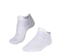 FALKE GO5 Invisible M In traspiranti antivesciche 1 paio, Calzini da golf Uomo, Bianco White 2000, 42-43