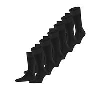 Falke Happy Multipack M So Cotone Tinta Unita Calzini, Grigio Anthracite Melange 3080, 39-42 Uomo