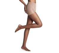 FALKE Invisible Deluxe Shaping 8 DEN W Ti ultra-trasparenti velati con effetto modellante 1 pezzo, Collant Donna, Marrone Espresso 5188, S-M