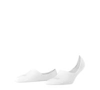 FALKE Invisible Step High Cut W In cotone invisibili tinta unita 1 paio, Calzini fantasmini Donna, Bianco White 2000, 39-40
