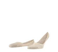FALKE Invisible Step Medium Cut Box M In cotone invisibili tinta unita 1 paio, Calzini fantasmini Uomo, Beige Sand Melange 4650, 41-42