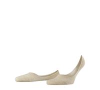 FALKE Invisible Step Medium Cut M In cotone invisibili tinta unita 1 paio, Calzini fantasmini Uomo, Beige Sand Melange 4650, 39-40