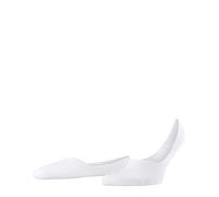 FALKE Invisible Step Medium Cut M In cotone invisibili tinta unita 1 paio, Calzini fantasmini Uomo, Bianco White 2000, 41-42