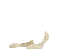 FALKE Invisible Step Medium Cut W In cotone invisibili tinta unita 1 paio, Calzini fantasmini Donna, Beige Cream 4011, 37-38