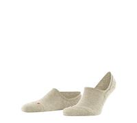 FALKE Keep Warm U In Lana Invisibili Tinta Unita, Calzini fantasmini Unisex - Adulto, Beige Melange 4043, 37-38