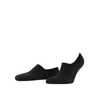 FALKE Keep Warm U In Lana Invisibili Tinta Unita, Calzini fantasmini Unisex - Adulto, Grigio Anthracite Melange 3080, 46-48