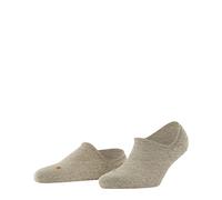 FALKE Keep Warm W In lana invisibili tinta unita 1 paio, Calzini fantasmini Donna, Beige Melange 4043, 35-36