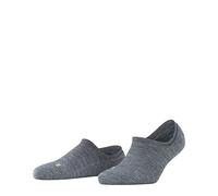 FALKE Keep Warm W In lana invisibili tinta unita 1 paio, Calzini fantasmini Donna, Blu Smoke Blue 6333, 35-36
