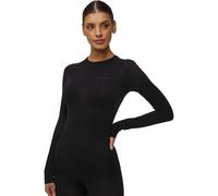Falke Warm Manica Lunga Donna-Nero