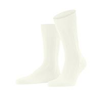 FALKE Lhasa Rib M So lana cachemire tinta unita 1 paio, Calzini Uomo, Bianco Off-White 2040, 47-50