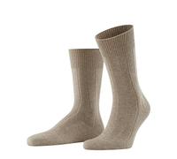 FALKE Lhasa Rib M So lana cachemire tinta unita 1 paio, Calzini Uomo, Marrone Nutmeg Melange 5410, 39-42
