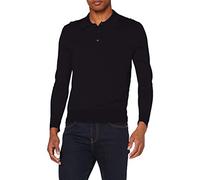 FALKE Longsleeve-60127, Polo da Uomo a Maniche Lunghe, Cielo Notturno, XXXL