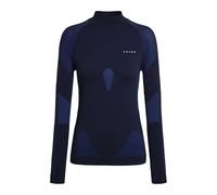 FALKE Maglietta Baselayer, Calda da Donna, con Scollo a Turtleneck W L/s, Materiale Funzionale ad Asciugatura Rapida, 1 Pezzo, Blu Space Blue 6116, S