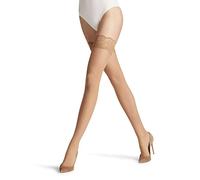 FALKE Matt Deluxe 20 DEN W Stu trasparenti velati tinta unita 1 paio, Autoreggenti Donna, Effetto pelle Powder 4069, M