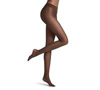Falke Matt Deluxe 20 den W Ti Trasparenti velati Tinta Unita Collant, DEN, Marrone Brenda 5179, M-L Donna