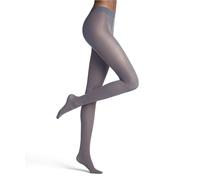 FALKE Matt Deluxe 30 DEN W TI trasparenti velati tinta unita 1 pezzo, Collant Donna, Grigio (Pearl Grey 3248), S-M