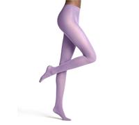 FALKE Matt Deluxe 30 DEN W Ti trasparenti velati tinta unita 1 pezzo, Collant Donna, Rosa Shell Pink 8045, M