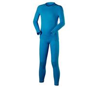 FALKE Maximum Warm K Uw Filo Funzionale Asciugatura Rapida, Intimo Unisex - Bambini e ragazzi, Blu Osiris 6407, 110-116