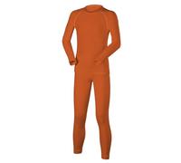 FALKE Maximum Warm K Uw Filo Funzionale Asciugatura Rapida, Intimo Unisex - Bambini e ragazzi, Arancione Dutch Orange 8041, 110-116
