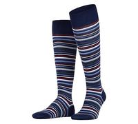 FALKE Microblock M Kh cotone al ginocchio fantasia 1 paio, Calzini lunghi Uomo, Blu Royal Blue 6000, 39-40