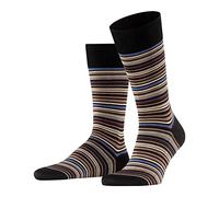 FALKE Microblock M So cotone fantasia 1 paio, Calzini Uomo, Grigio Grey-White 3030, 43-44