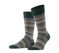 FALKE Microblock M So cotone fantasia 1 paio, Calzini Uomo, Verde Hunter Green 7441, 41-42