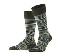 FALKE Microblock M So cotone fantasia 1 paio, Calzini Uomo, Verde Military 7826, 39-40