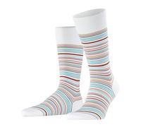 FALKE Microblock M So cotone fantasia 1 paire, Calzini Uomo, Bianco White 2001, 41-42