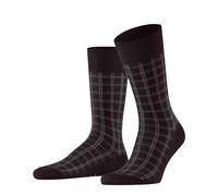 FALKE Modern Tailor M So cotone fantasia 1 paio, Calzini Uomo, Rosso Barolo 8596, 39-42