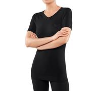 FALKE Mujer Capa de base superior Wool Tech. Light, Lana, 1 pieza, Negro (Black 3000), XL