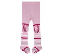 FALKE Multi Stripe B Ti cotone con suola in gomma 1 pezzo, Collant Unisex - Bimbi 0-24, Rosa Thulit 8663, 74-80