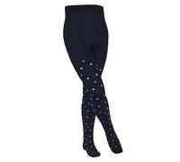 FALKE Multidot K Ti cotone fantasia 1 pezzo, Collant Unisex Bambini, Blu Space Blue 6116, 134-146
