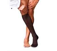 FALKE No. 13 M Kh cotone al ginocchio tinta unita 1 paio, Calzini lunghi Uomo, Marrone Brown 5930, 41-42