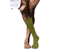 FALKE No. 13 M Kh cotone al ginocchio tinta unita 1 paio, Calzini lunghi Uomo, Verde Vegetal 7471, 43-44