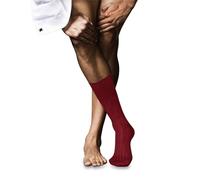 FALKE No. 2 M So cachemire tinta unita 1 paio, Calzini Uomo, Rosso Cardinal 8156, 41-42